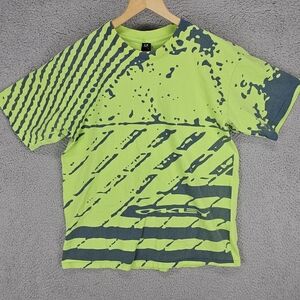 Vintage 90s Oakley Racing Division T Shirt Green Size Large